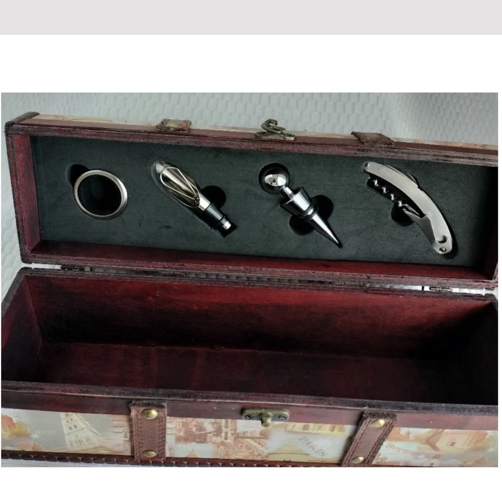 Decorative Paris Themed Wine box. Price firm unless bundled w/ 2+ of my listings